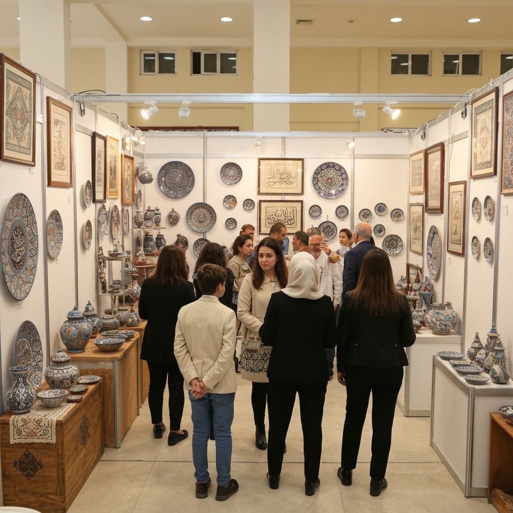 Geleneksel Türk sanatları sergisi